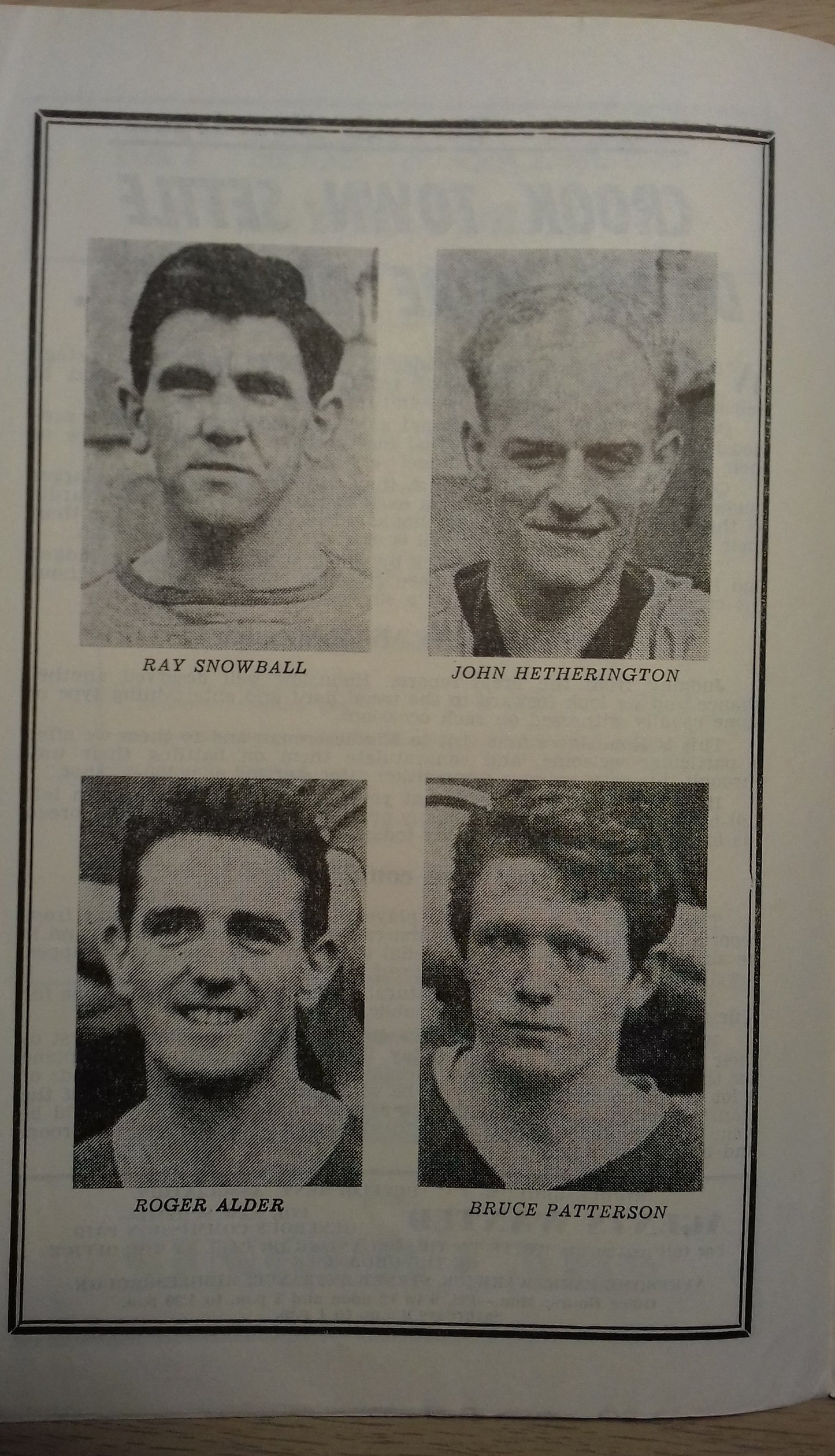 Crook Town v Hounslow Town Match Programme F.A. Amateur Cup Final Replay Sat.April 21st 1962 @ Ayresome Park.