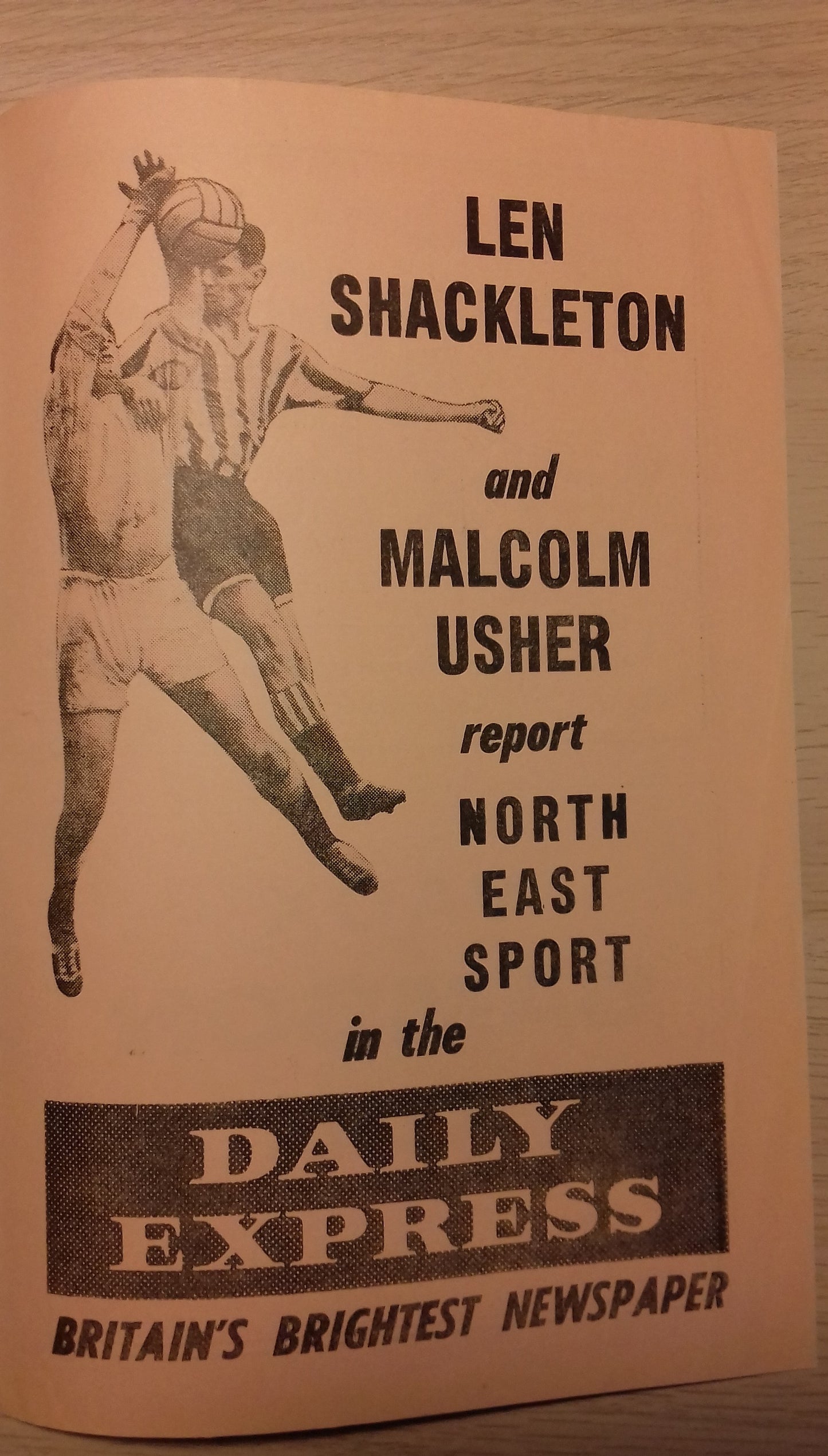 Crook Town v Hounslow Town Match Programme F.A. Amateur Cup Final Replay Sat.April 21st 1962 @ Ayresome Park.