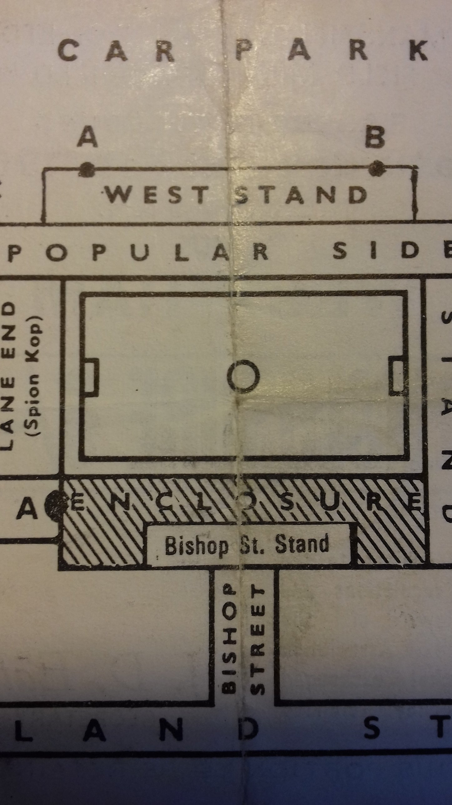 Mansfield Town v West Ham Utd Match Ticket F. A. Cup 5th Round Saturday 8th Feb 1969