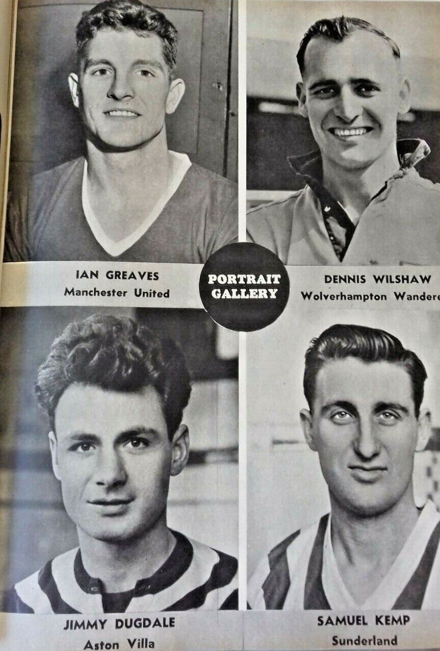 Charles Buchan's Football Monthly July 1956 Issue 59. Front Cover Don Donovan