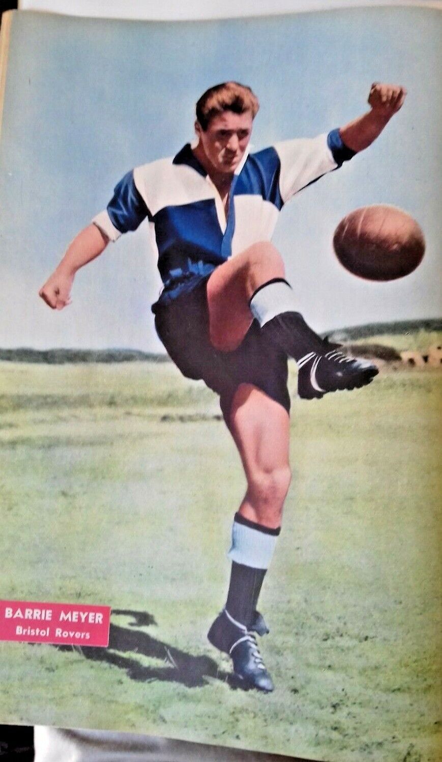 Charles Buchan's Football Monthly July 1956 Issue 59. Front Cover Don Donovan