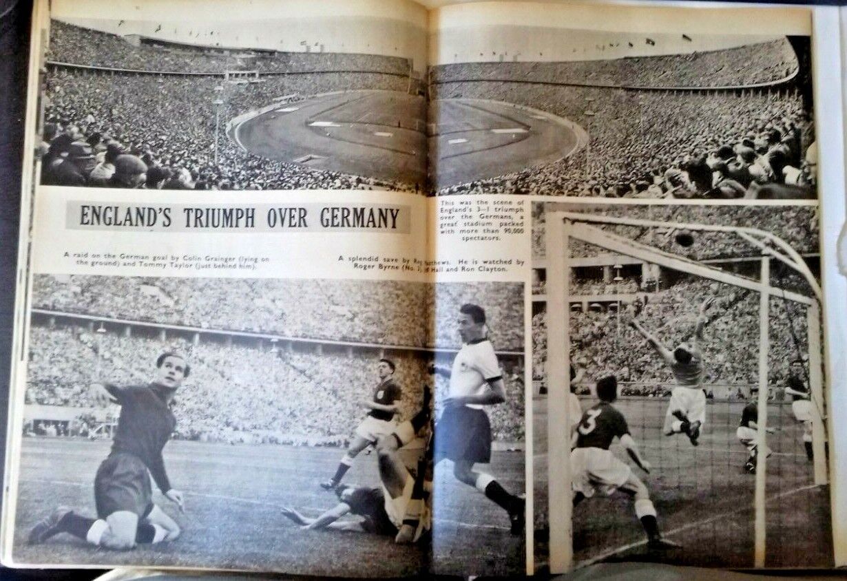 Charles Buchan's Football Monthly July 1956 Issue 59. Front Cover Don Donovan