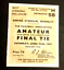 Bishop Auckland v Willington Football Match Programme + Ticket F.A. Amateur Cup Final 22/4/1950