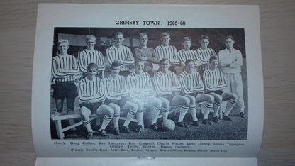 West Ham Utd v Grimsby Town Match Programme F.L. Cup 5th Round Replay Wed. 15th December 1965     1965