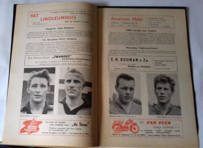 A.F.C. v Baarn Used Vintage Programme West 1 Tweede Klasse B Amateur Netherlands 16th April 1961.