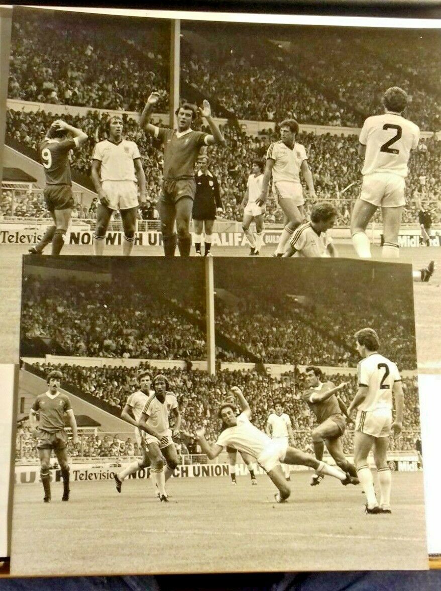 West Ham Utd v Liverpool Sport & General Official Press Photos 1980 Charity Shield