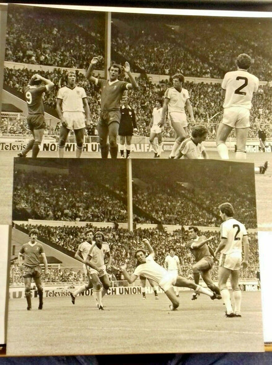 West Ham Utd v Liverpool Sport & General Official Press Photos 1980 Charity Shield