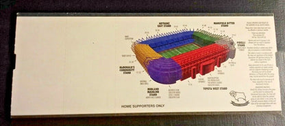 England v Germany Euro Under 21 Qualifying Match Friday 6th Oct 2000 Pride Park.