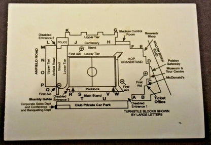 England v Paraguay Used Vintage Ticket Wednesday 17th April 2002 Anfield Stadium.