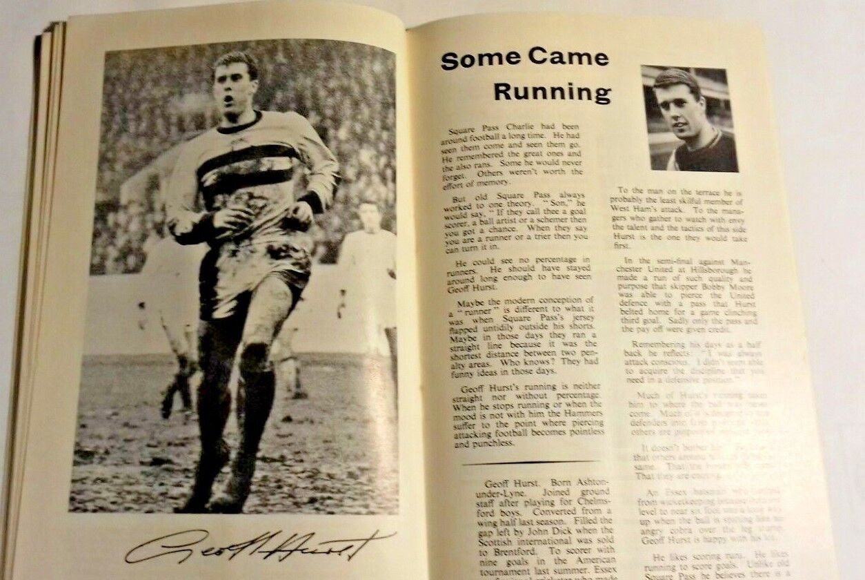 West Ham Utd 1964 F.A. Cup Final Official Publication Of The West Ham Players.