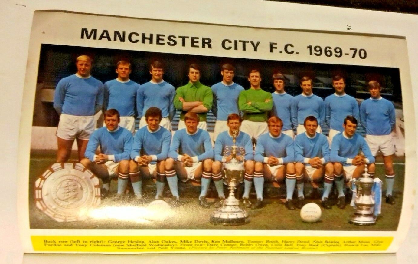 Manchester City v W.B.A. Vintage Programme + Ticket League Cup Final 7/3/1970 Wembley.