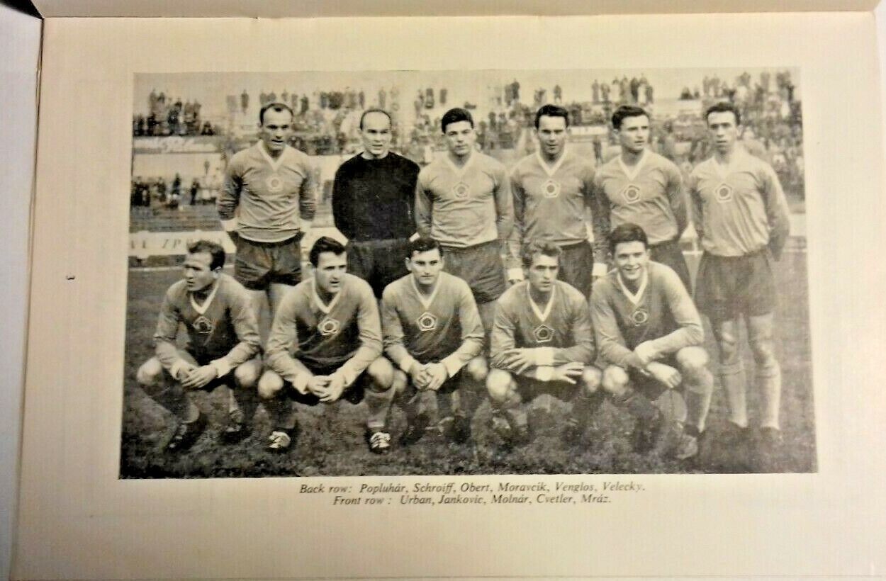 Birmingham City v Bratislava Programme Floodlit Friendly 26/1/1962 St Andrews.