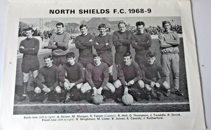 North Shields v Sutton Utd Ticket+Programme F.A. Amat. Cup Final 12/4/69 Wembley