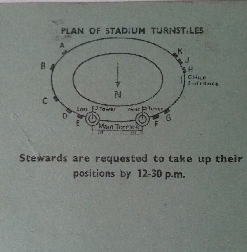 England v Uruguay Wednesday 6th May 1964 Programme & Stewards Ticket