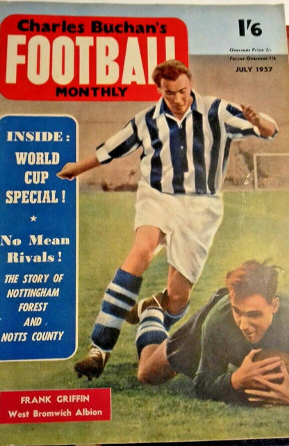 Charles Buchan's Football Monthly July 1957 Issue 71 World Cup Special.