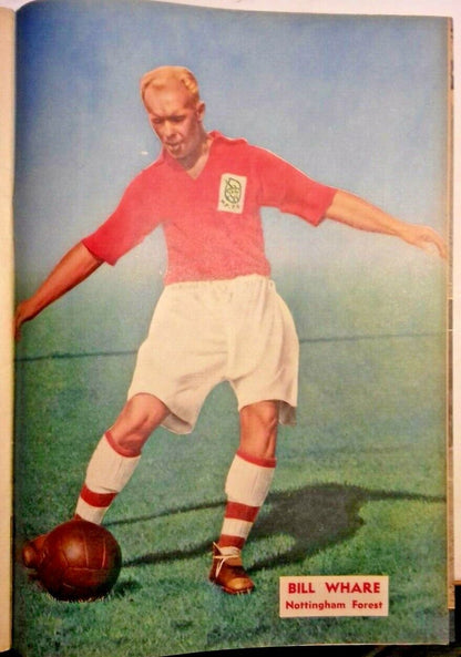 Charles Buchan's Football Monthly August 1955 Issue 48 Front Cover Billy Wright