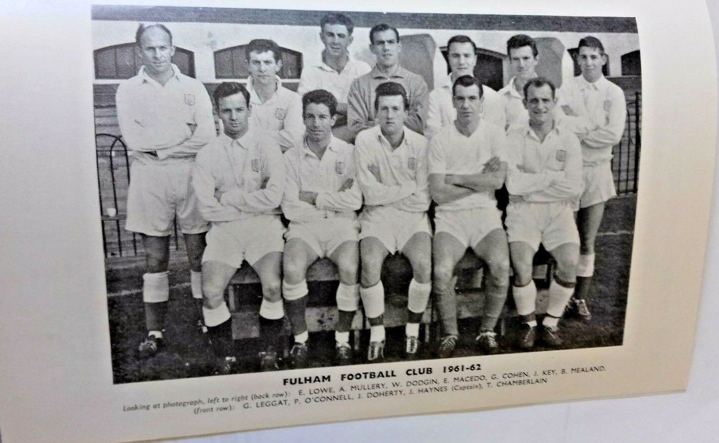 Burnley v Fulham Programme F.A. Cup Semi-Final Villa Park Sat. March 31st 1962.