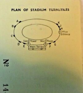 England v Greece European Championship Qualifier  Stewards Ticket 21/4/1971.